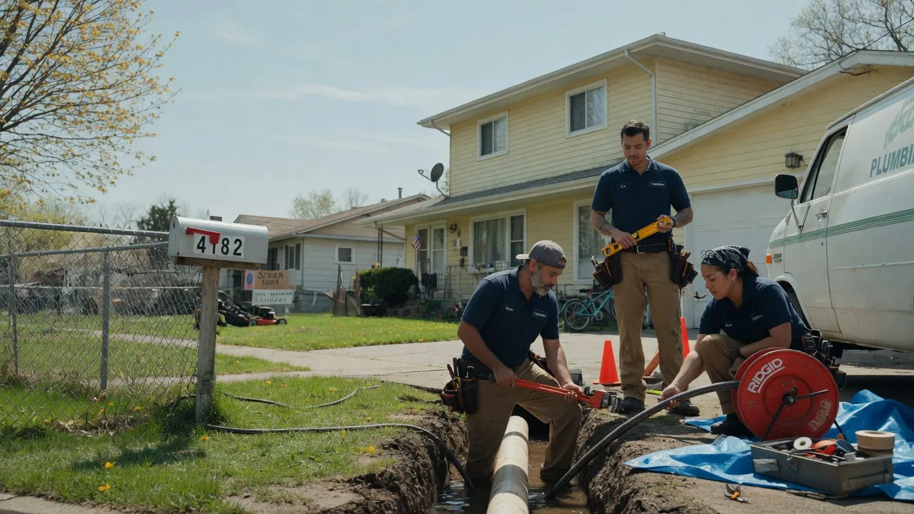 Gas Line Repair in Sheridan, IL near me